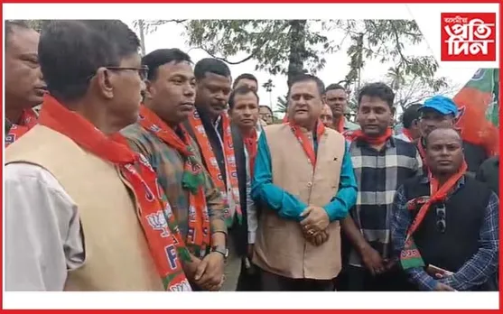 বিশ্বনাথত 'ঘৰে ঘৰে বিজেপি' কাৰ্য্যসূচী