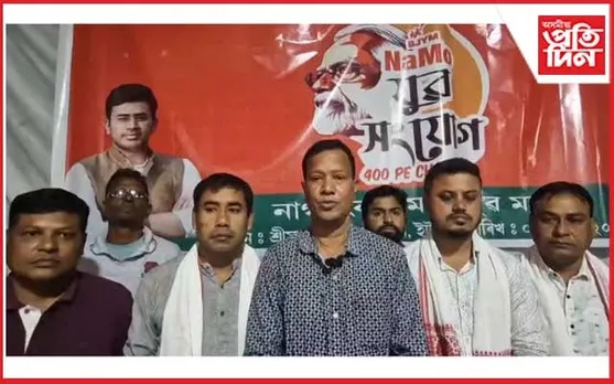 জামুগুৰিহাটত নতুন ভোটাৰৰ সৈতে মত বিনিময়