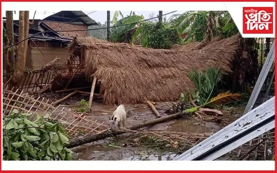 ফাকুৱাৰ উৎসাহৰ মাজতেই ধুমুহাৰ তাণ্ডৱ... 