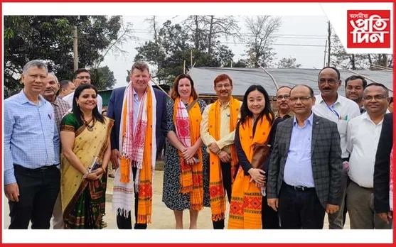 মায়ঙত উপস্থিত নিউজিলেণ্ডৰ ৪জনীয়া প্ৰতিনিধি দল 