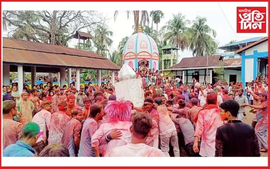ওদালগুৰিত সত্ৰীয়া পৰম্পৰাৰে শ্ৰীকৃষ্ণৰ ঘুনুচা যাত্ৰা-সুৱেৰী উৎসৱ পালন