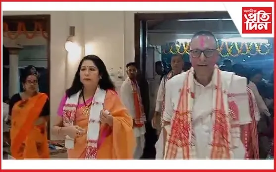 দৌল পূৰ্ণিমাত বটদ্ৰৱা থানত সেৱা ল'লে নগাঁৱৰ কংগ্ৰেছ প্ৰাৰ্থী প্ৰদ্যুৎ বৰদলৈয়ে