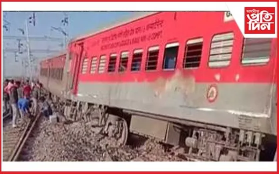 সৱৰমতী এক্সপ্ৰেছৰ ইঞ্জিনসহ বাগৰিল ৪টা ডবা : দুৰ্ঘটনাত আহত কেইবাগৰাকী যাত্ৰী