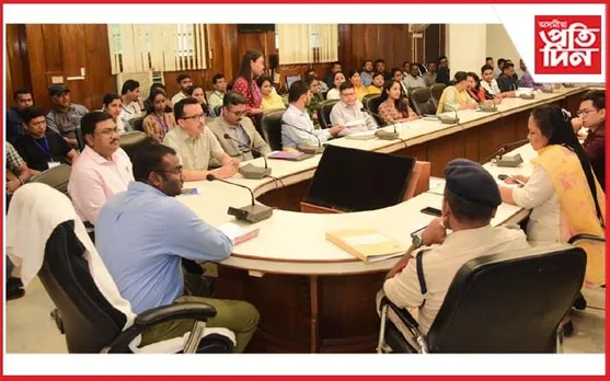 নগাঁৱত উপস্থিত নিৰ্বাচনী ব্যয় পৰ্যবেক্ষক পাচিয়াপ্পান পি....