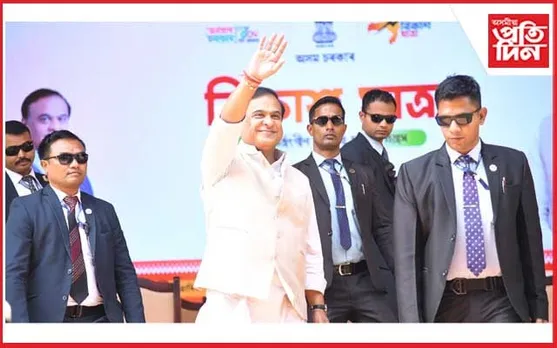 চিতলমাৰীত ৩০০ কোটি ব্যয়ৰে ৫০ মেগাৱাট ক্ষমতাৰ সৌৰ শক্তি প্ৰকল্পৰ ভূমি পূজন মুখ্যমন্ত্ৰীৰ