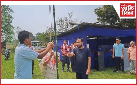 প্ৰয়াত আৰক্ষী বিষয়া ভুধৰ বৰা সোঁৱৰণত ক্ৰিকেট প্ৰাইজমানি খেল প্ৰতিযোগিতা