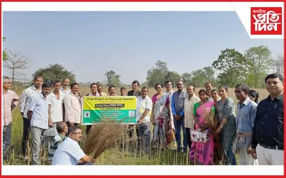 নগাঁও জিলাৰ কুমাৰটোপ-বালিগাঁৱত পথাৰ দিৱসৰ আয়োজন...