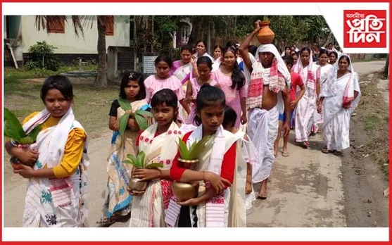 মাজ জামুগুৰিত মেষ পূজাৰে দৌল-মহোৎসৱৰ আৰম্ভ