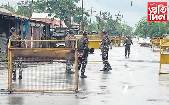পুনৰ অশান্ত মণিপুৰ...