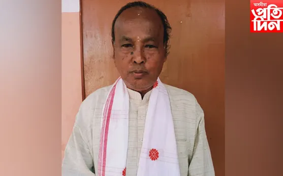 জীতেন্দ্ৰনাথ প্ৰধানী লৈ সুন্দৰীদিয়া সত্ৰৰ "মাধৱদেৱ বঁটা"