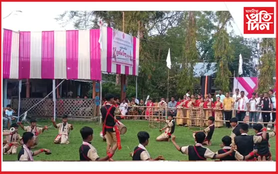 চৰাইদেউ আঞ্চলিক ছাত্ৰ সন্থাৰ উদ্যোগত মুকলি বিহু উদযাপন