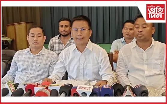 ইউপিপিএলৰ প্ৰাৰ্থী জয়ন্ত বসুমতাৰীলৈ মুকলি সমৰ্থন এবছুৰ...