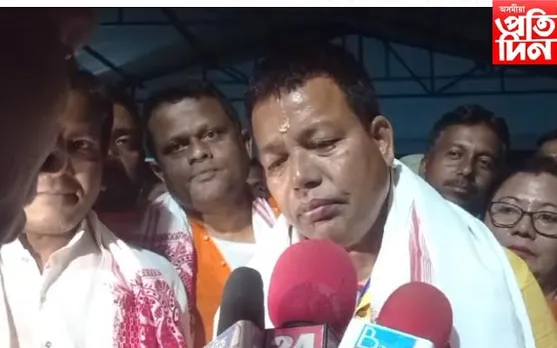 কচুৱাৰ বিভিন্ন ঠাইত সুৰেশ বৰাৰ মাৰাথান নিৰ্বাচনী সভা 