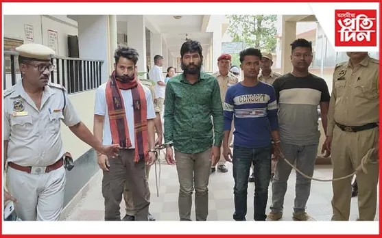 দোতমাত গ্ৰেণেড নিক্ষেপ কৰা ঘটনাৰ সৈতে জড়িত চাৰি KLO সদস্য আটক...