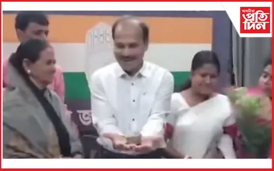 প্ৰচাৰ চলাবলৈ নাই ধন ! অধীৰৰঞ্জনক মহিলাই দিলে সাহাৰ্য্য