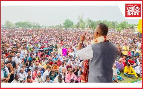 প্ৰদ্যুৎ বৰদলৈৰ হৈ নিৰ্বাচনী প্ৰচাৰ লুৰিণ জ্যোতি আৰু ভূপেন বৰাৰ