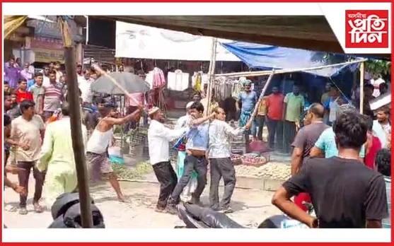 মঙলদৈ দৈনিক বজাৰত ক্ষুদ্ৰ ব্যৱসায়ীৰ মাৰ-পিটঃআহত পিতা-পুত্ৰ