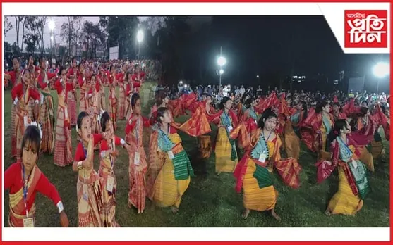 কোকৰাঝাৰত জনগোষ্ঠীয় লোকনৃত্য আৰু বিহু নৃত্য কৰ্মশালাৰ সফল সামৰণি 