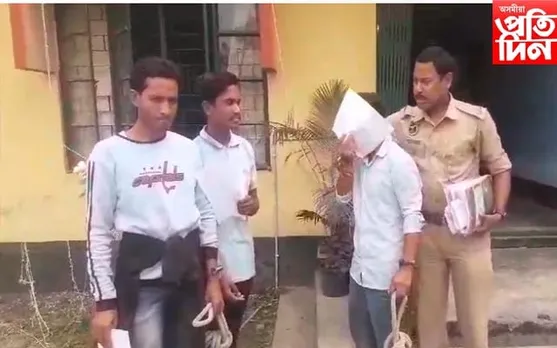 জামুগুৰিহাটত লোহা চুৰিৰ অভিযোগত তিনি যুৱকক  গ্ৰেপ্তাৰ আৰক্ষীৰ