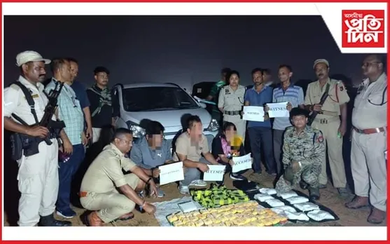 শিলচৰত ১০৫কোটি টকাৰ নিচাজাতীয় সামগ্ৰী জব্দ : ৩জনক গ্ৰেপ্তাৰ