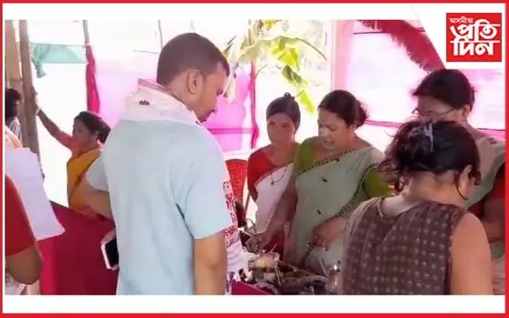বৈদ্যগড়ত মহিয়সী মহিলা সন্মিলনৰ ৬ষ্ঠ বাৰ্ষিক ৰঙালী বিহু উদযাপন