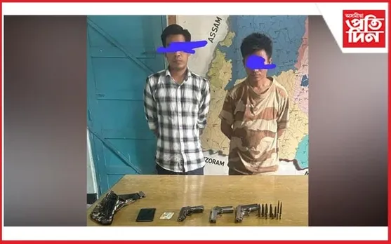 মণিপুৰত  PREPAK সংগঠনৰ দুজন উগ্ৰপন্থী গ্ৰেপ্তাৰ..