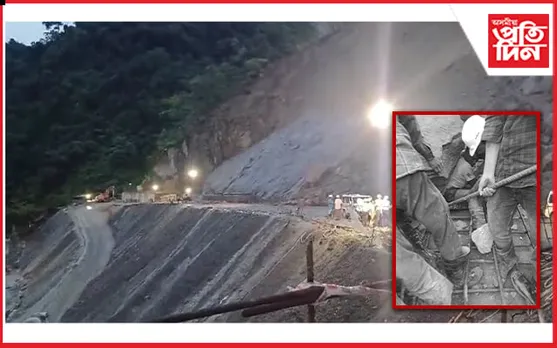 নামনি সোৱণশিৰী জলবিদ্যুৎ প্ৰকল্পত ভূমিস্খলনঃ এজন নিহতৰ খবৰ...