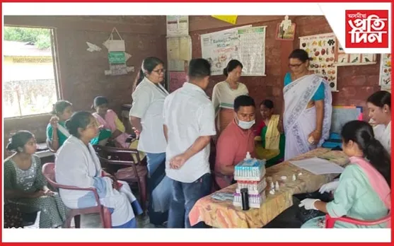 ৰঙিয়াত হেপাটাইটিচ বি-চি তেজৰ নমুনা পৰীক্ষণ শিবিৰ অনুষ্ঠিত