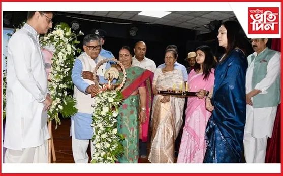 নৱম সংখ্যক অধ্যাপক শৰৎ মহন্ত সোঁৱৰণী বক্তৃতা প্ৰদান প্ৰধানমন্ত্ৰীৰ অৰ্থনৈতিক উপদেষ্টা সঞ্জীৱ সন্যালৰ