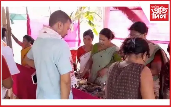 বৈদ্যগড়ত মহিয়সী মহিলা সন্মিলনৰ ৬ষ্ঠ বাৰ্ষিক ৰঙালী বিহু উদযাপন