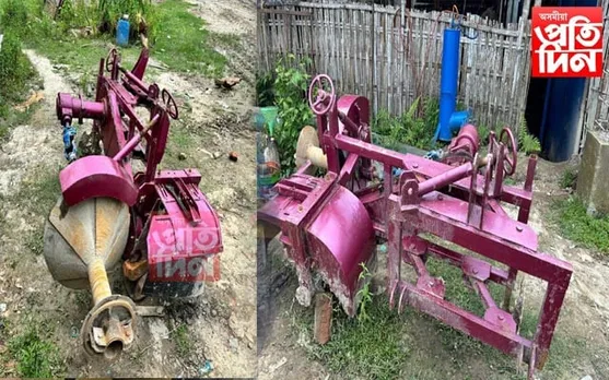 পথাৰত আলি দিয়া যন্ত্ৰ উদ্ভাৱন চৰাইদেউৰ মৃদুপৱন সন্দিকৈৰ...