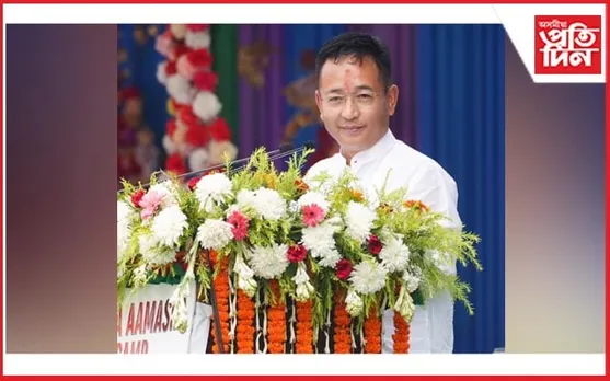 দ্বিতীয়বাৰৰ বাবে প্রেম সিং টামাঙৰ শপত গ্ৰহণ...