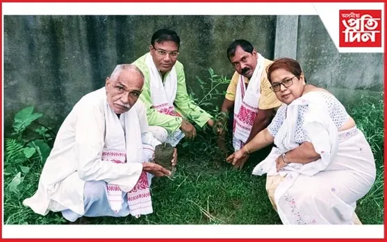 নলবাৰী জিলা সাহিত্য সভাৰ উদ্যোগত বিশ্ব পৰিৱেশ দিৱস পালন 