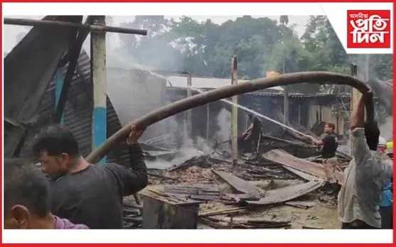 ৰঙিয়াৰ ধুহিত ভয়াবহ অগ্নিকাণ্ড...