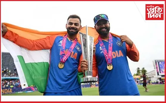 প্ৰাপ্তিৰ পাছতে দুই মহাৰথী বিৰাট-ৰোহিতৰ আন্তৰ্জাতিক টি-২০ ক্ৰিকেটক বিদায়