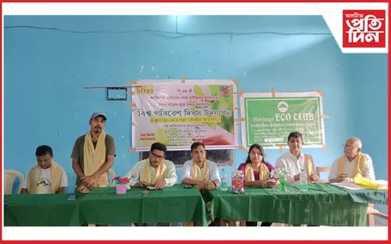 'গছ থাকিলেহে মানুহ থাকিব৷ সেয়ে গছ নাকাটিব৷'- এই আহ্বান এজাক কণমানিৰ...