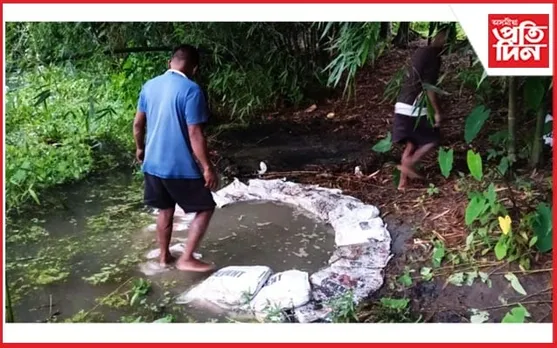 চিচি টেকেলিফুটা মথাউৰীত ব্ৰহ্মপুত্ৰৰ ভয়ানক উঁহ...