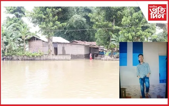 ব্ৰহ্মপুত্ৰৰ বানত সন্ধানহীন সুনীল প্ৰধানৰ মৃতদেহ উদ্ধাৰ...