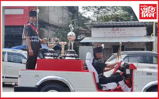 কোকৰাঝাৰত ডুৰাণ্ড কাপৰ ট্ৰফী উন্মোচন...