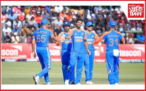 যুৱশক্তিৰ আধিপত্য : জিম্বাব’ৱেৰ বিৰুদ্ধে বিশাল ব্যৱধানত জয়ী টীম ইণ্ডিয়া