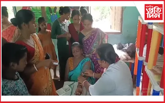 লামডিঙত স্বাস্থ্য মেলাৰ আয়োজনঃ  ৩ শতাধিক ৰোগীক চিকিৎসা প্ৰদান