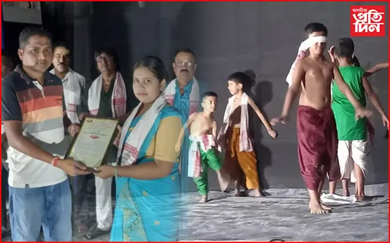 দৰং জিলা নাট্য সন্মিলনৰ ৰামধেনু শাখাৰ নাট-নৃত্য কৰ্মশালা