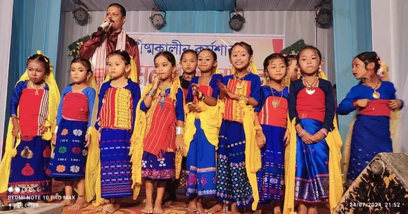 বেকাজান লক্ষীপুৰ প্ৰাথমিক বিদ্যালয়ৰ গ্ৰীষ্মকালীন কৰ্মশালাৰ সামৰণি