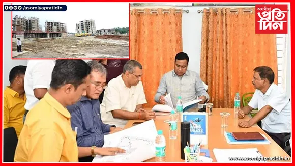  শিলচৰত মিনি সচিবালয় পৰিদৰ্শন মন্ত্ৰী জয়ন্ত মল্ল বৰুৱাৰ