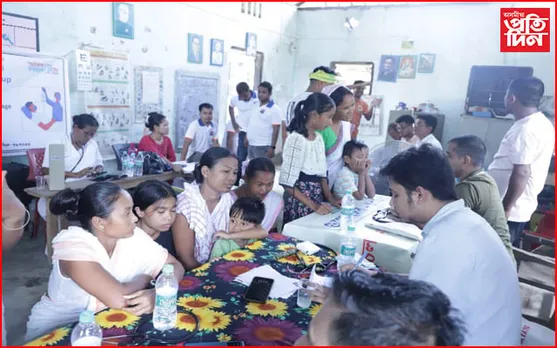 সহযাত্ৰীৰ উদ্যোগত চেলাজান কছাৰী গাঁৱত বিনামূলীয়া স্বাস্থ্য শিবিৰ সম্পন্ন