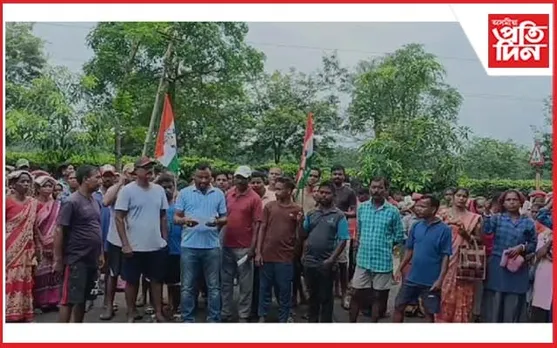ৰঙাপৰাৰ বাগানে বাগানে অসম চাহ মজদুৰ সংঘৰ ধৰ্ণা কাৰ্য্যসূচী