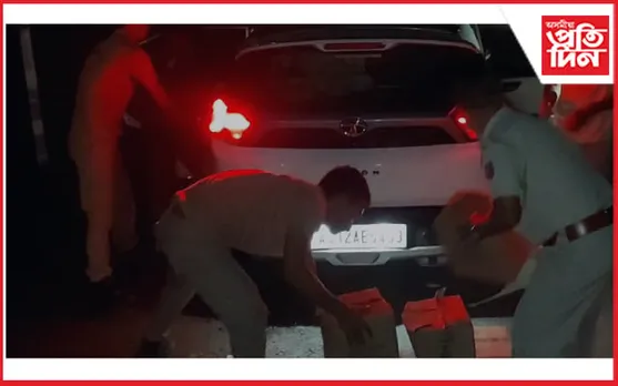 আবকাৰী বিভাগৰ অভিযানত জব্দ অৰুণাচলী সুৰা