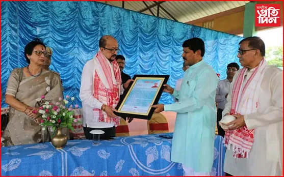 ৰঙিয়াত ৰমেন ডেকাক উষ্ম আদৰণি...