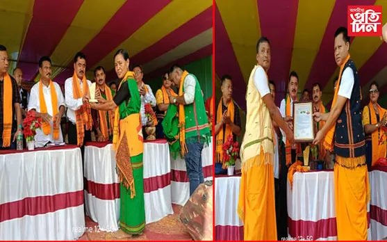 ধেমাজি লালং তিনি আলিত তিৱা জাতীয় সভা অনুষ্ঠিত: উপস্থিত জীৱন চন্দ্ৰ কোঁৱৰ