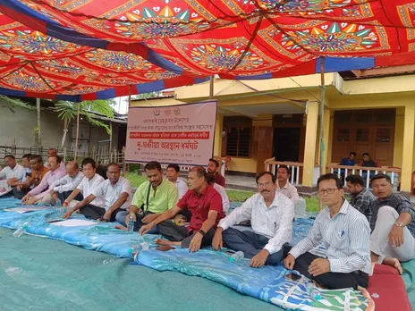 সাংবাদিক নিগ্ৰহ : ওদালগুৰিত সাংবাদিকৰ অৱস্থান ধৰ্মঘট